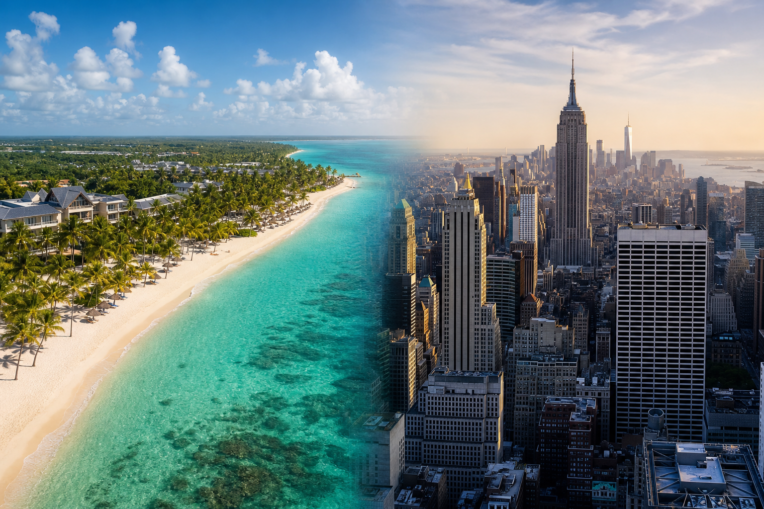 Punta Cana y Nueva York